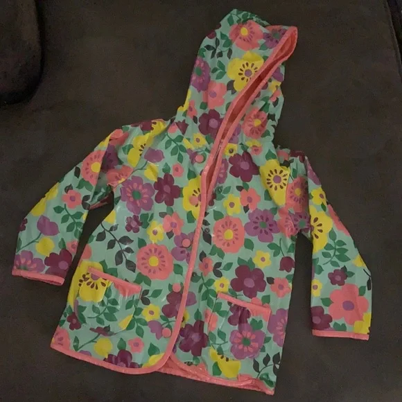 year old girls rain jacket
